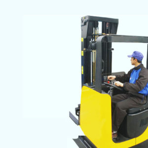 Seat-on-electric-reach-truck